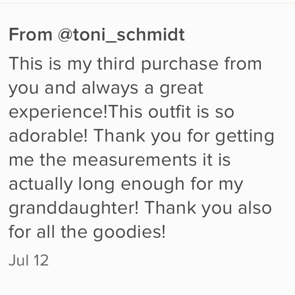 🎉HP🎉 7/6/22 🌷Girls Red Minnie Patch Jeans Matching Set - Picture 5 of 5